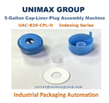 UAC-820-CPL-D 5-Gallon Cap-Liner-Plug Automatic Assembly Machine